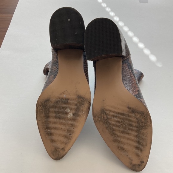 Steve Madden animal print leather fabric boots, Size 8 - Picture 4 of 6